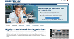 Desktop Screenshot of hostserver.net