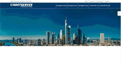 Desktop Screenshot of hostserver.de